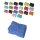 Saunatuch 2er Set 80 x 200 cm Royalblau