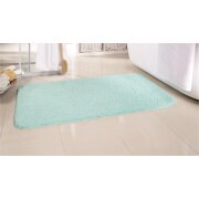 Badteppich Bettvorleger 65 x 110 cm XL Flausch Aqua