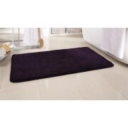 Badteppich Bettvorleger 65 x 110 cm XL Flausch Grape-Royal