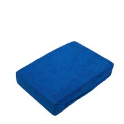 1 Karton Frottee Spannbettlaken Premium Marke 90 - 100 x 200 cm 20 Stück Royalblau