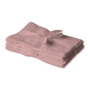 4 x Handtuch 500 g/m²  50 x 100 cm Rosa