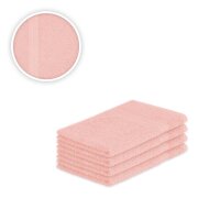 12 x  Gästetuch 500 g/m²  30 x 50 cm Rosa