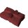 4 x Badvorleger 700 g/m² 50 x 80 cm Bordeaux