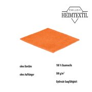 12 x Seiftuch 500 g/m²  30 x 30 cm Terrakotta