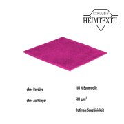 12 x Seiftuch 500 g/m²  30 x 30 cm Pink